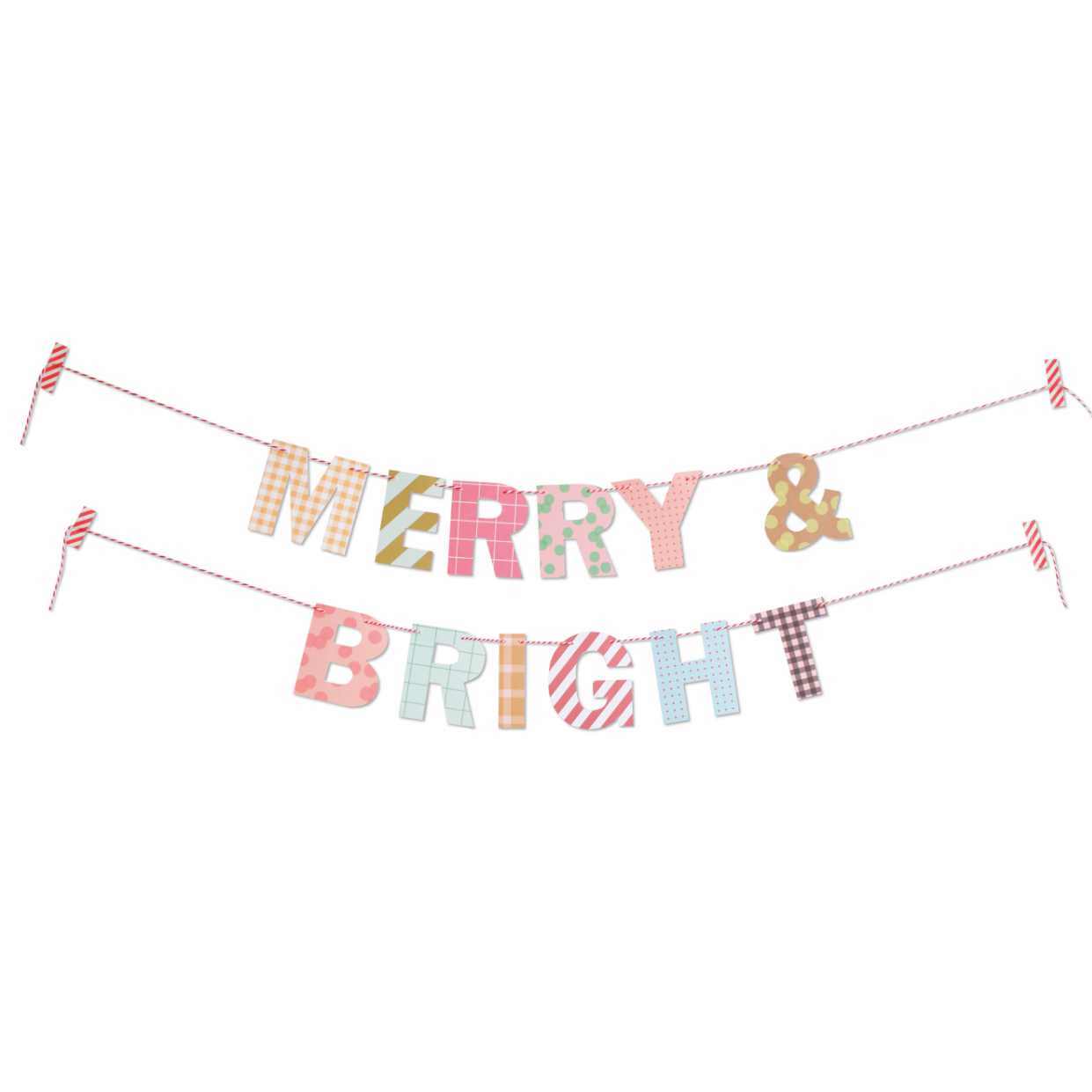 Merry & Bright Garland 1