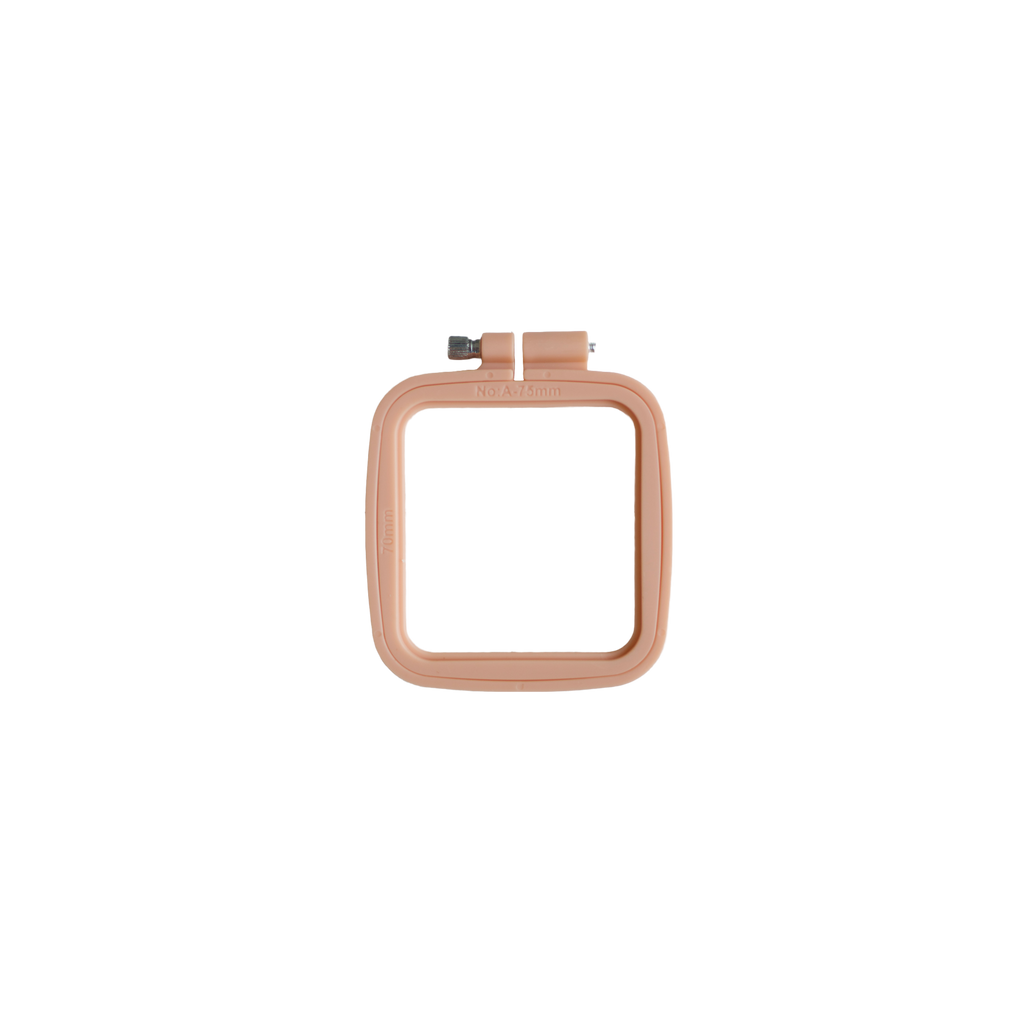 75mm Square Plastic Embroidery Hoop