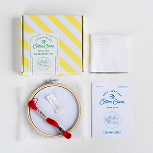 Outdoors Is Better Embroidery Hoop Kit 7