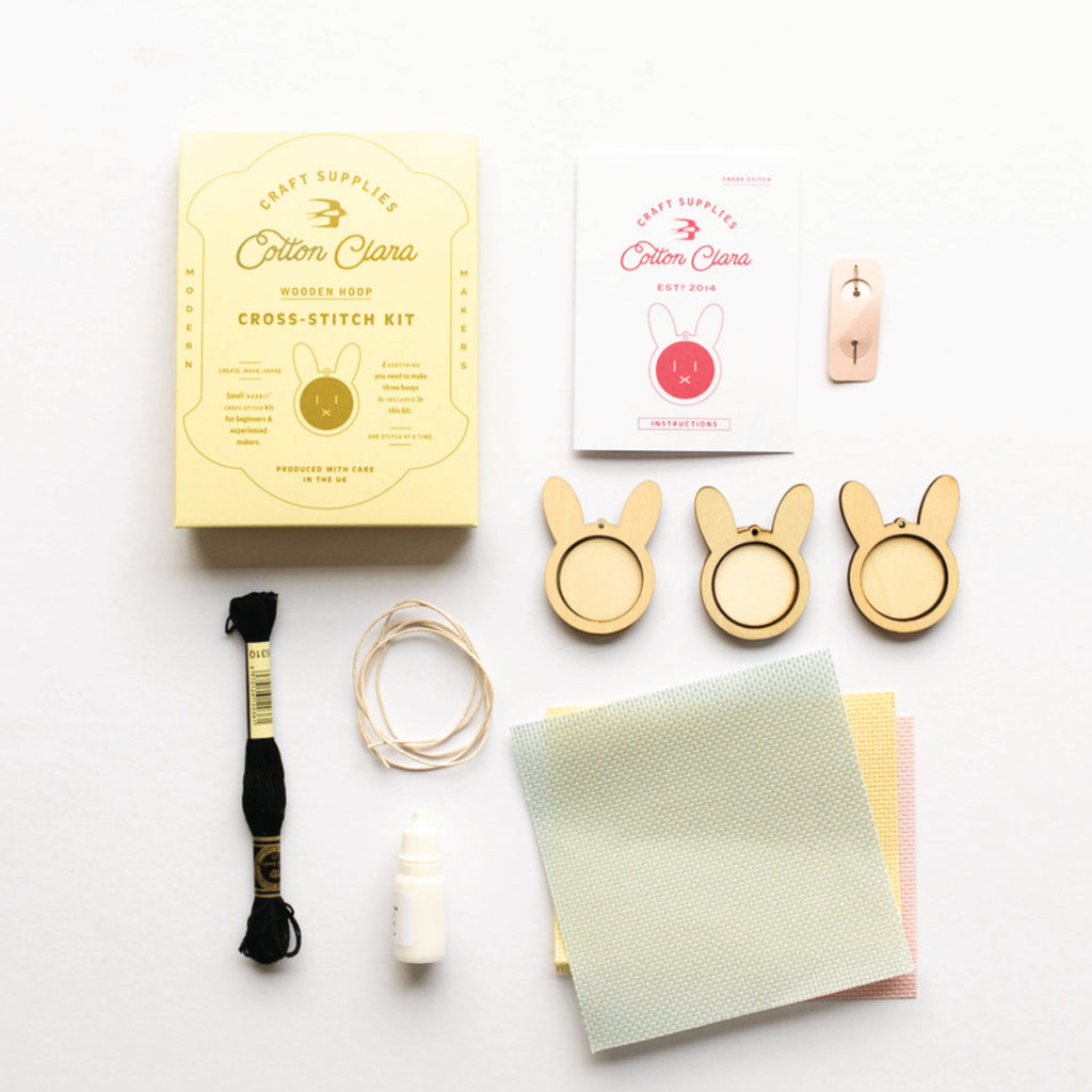 Mini Bunnies Cross Stitch Kit