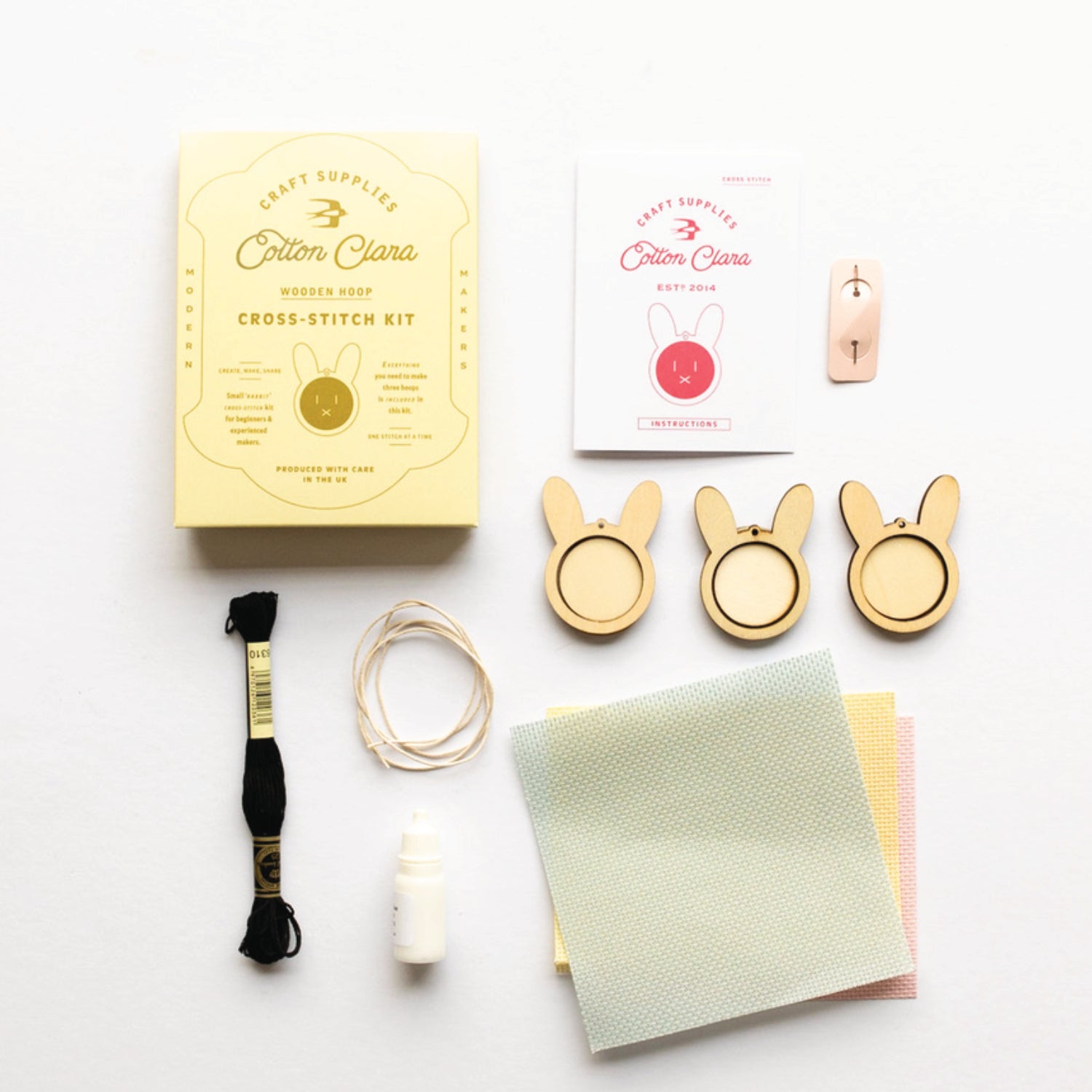 Mini Bunnies Cross Stitch Kit