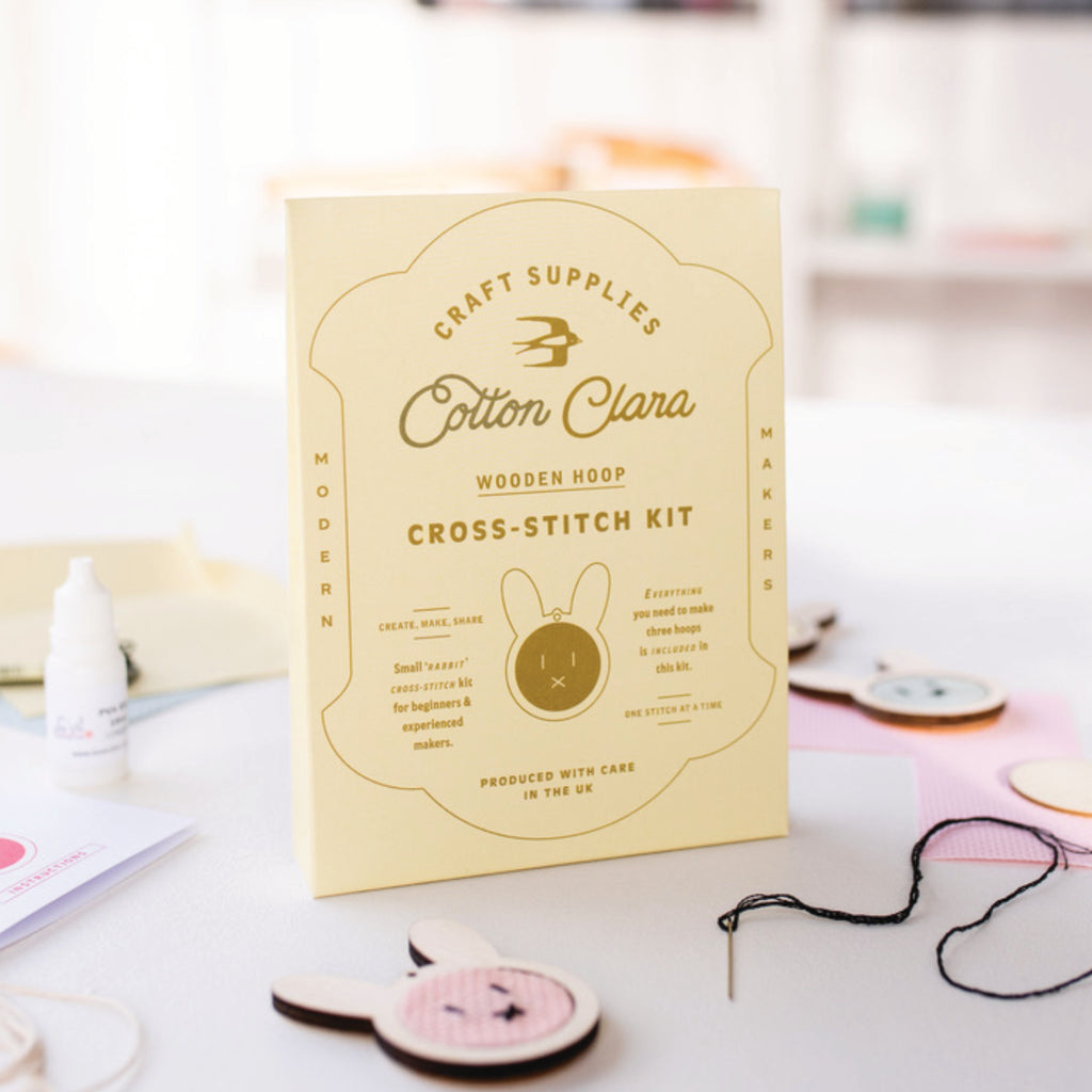 Mini Bunnies Cross Stitch Kit