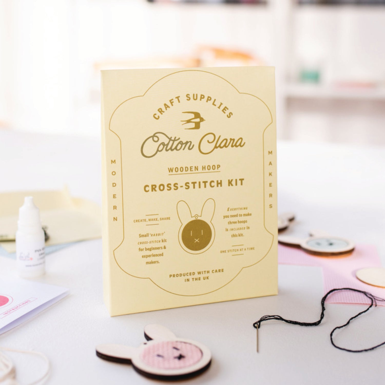 Mini Bunnies Cross Stitch Kit