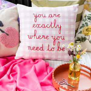 You are Exactly Where You Need to Be Cushion Kit