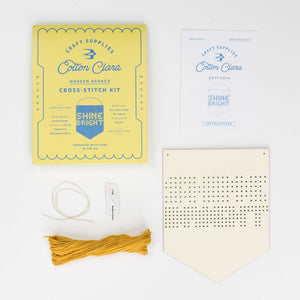 Shine Bright embroidery kit