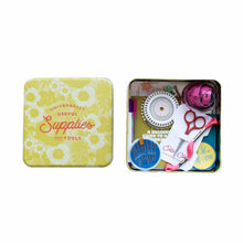 Load image into Gallery viewer, Embroidery Starter Kit Sewing Tin