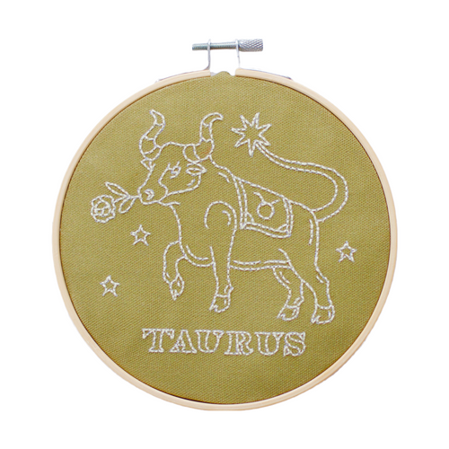 Taurus Embroidery Hoop Kit