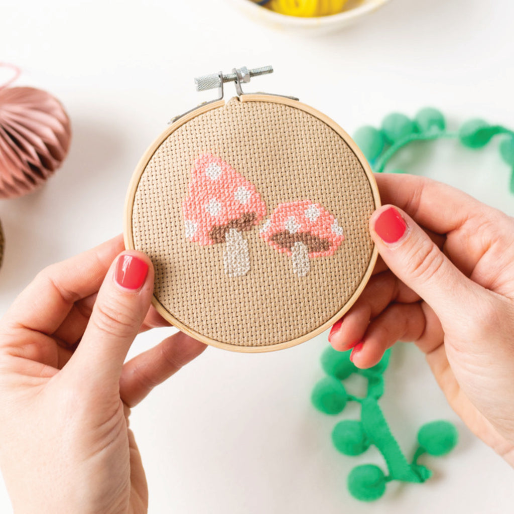 Toadstool Cross Stitch Kit