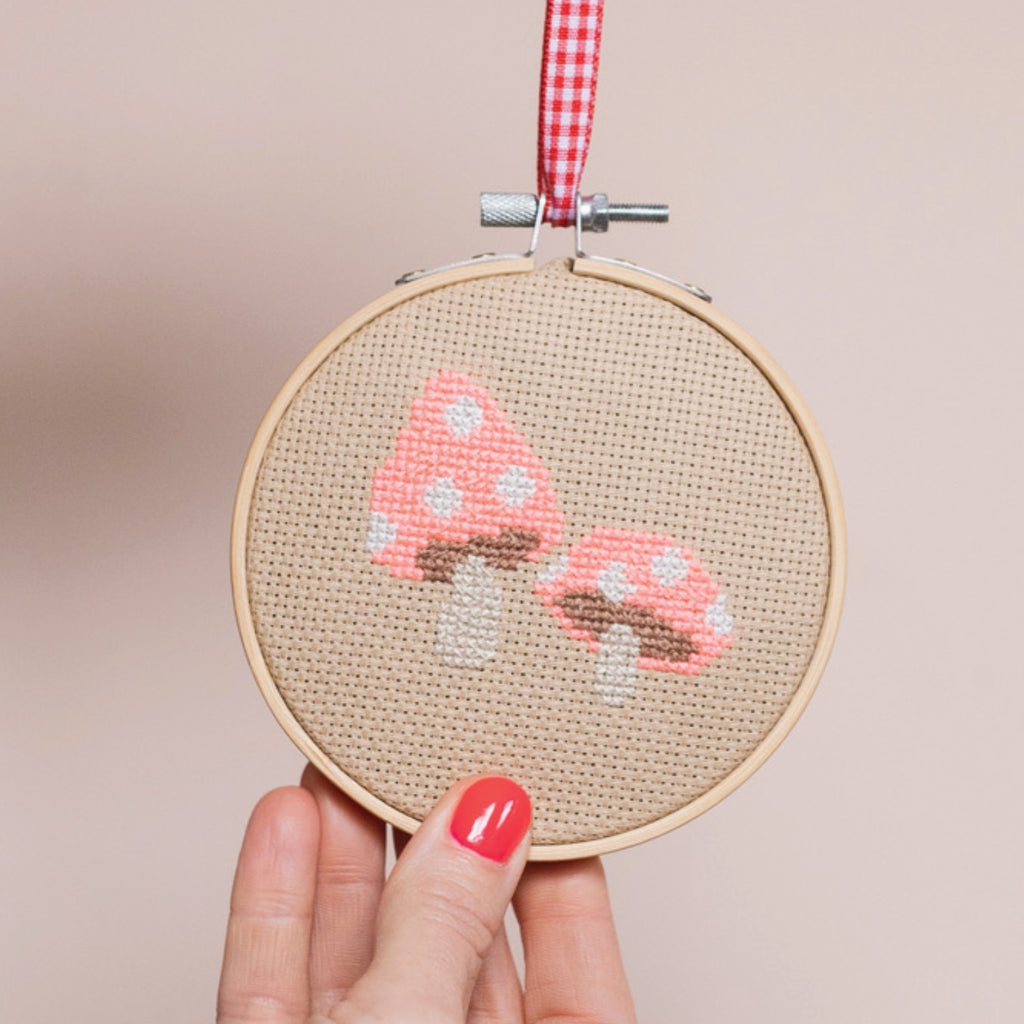 Toadstool Cross Stitch Kit