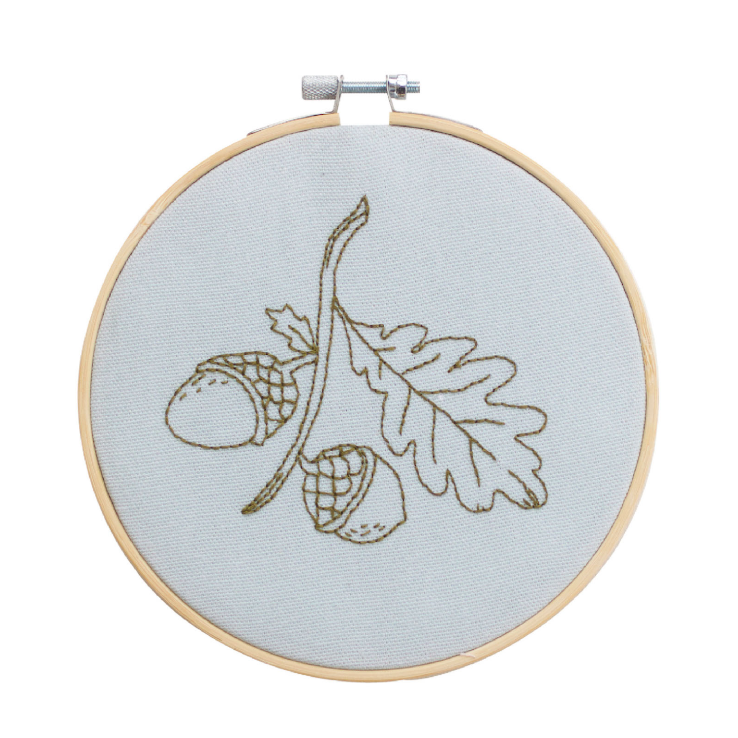 Acorn Hoop Embroidery Kit