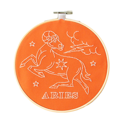 Aries Embroidery Hoop Kit