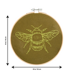 Bee Embroidery Hoop Kit
