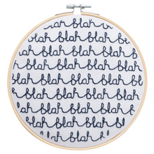 Load image into Gallery viewer, Blah Blah Blah Donna Wilson Embroidery Hoop Kit
