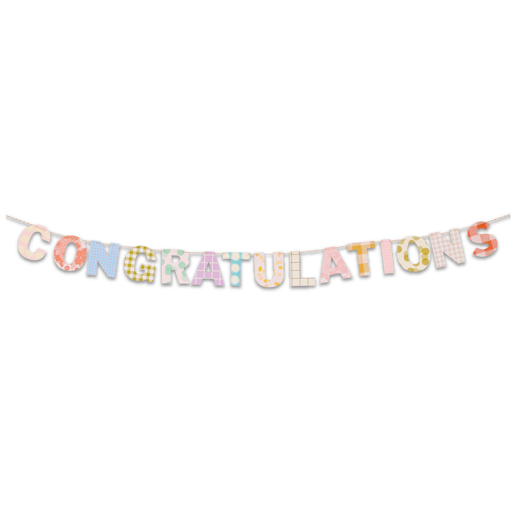 Congratulations Hanging Banner Kit