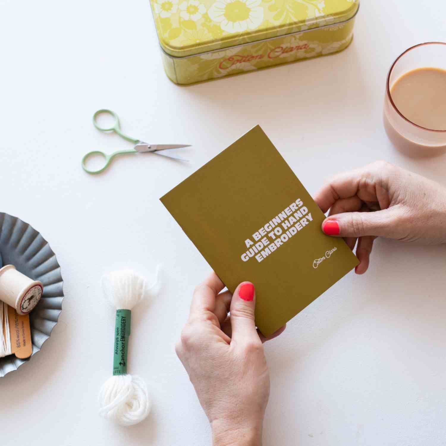Cotton Clara Beginners Guide to Embroidery Booklet