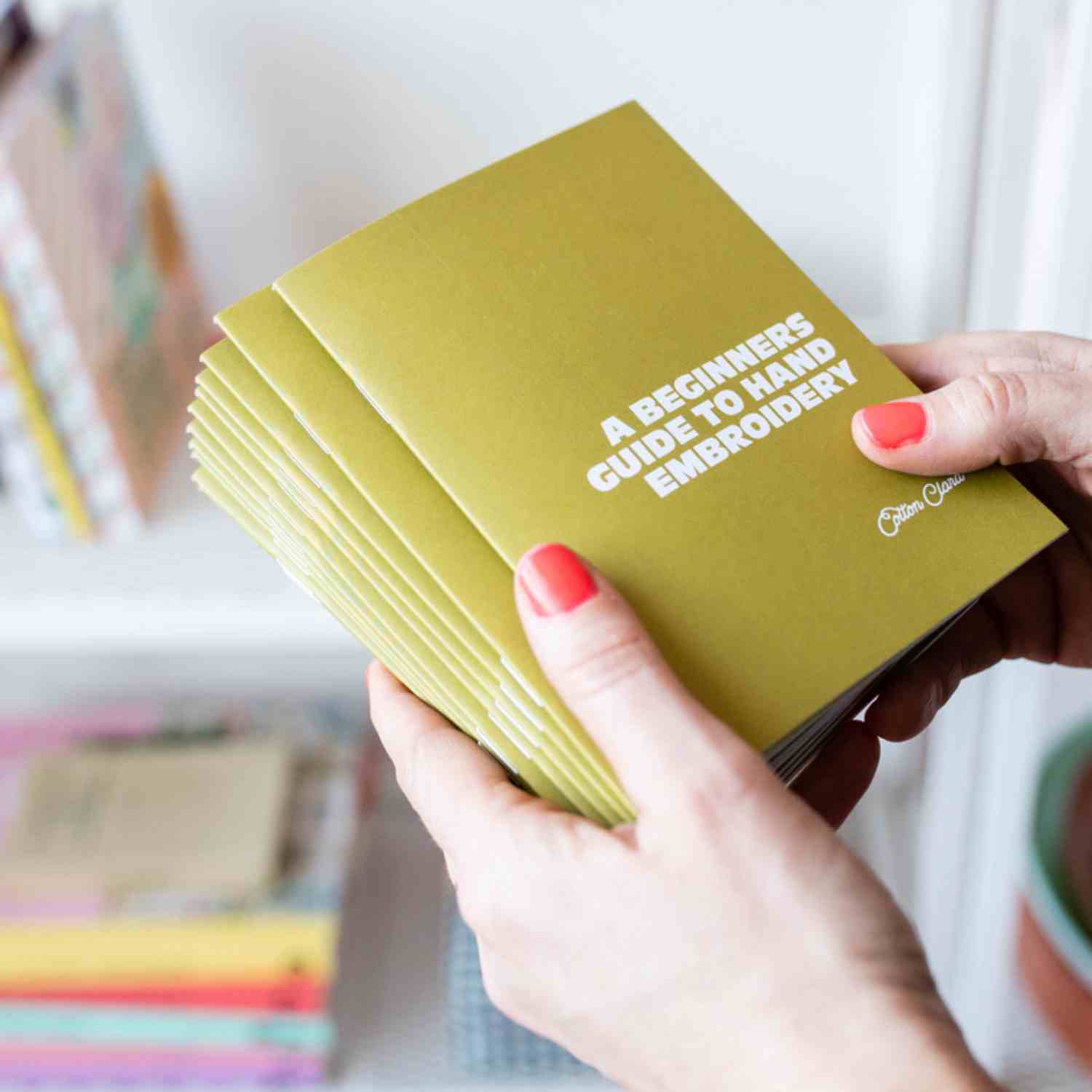Cotton Clara Beginners Guide to Embroidery Booklet