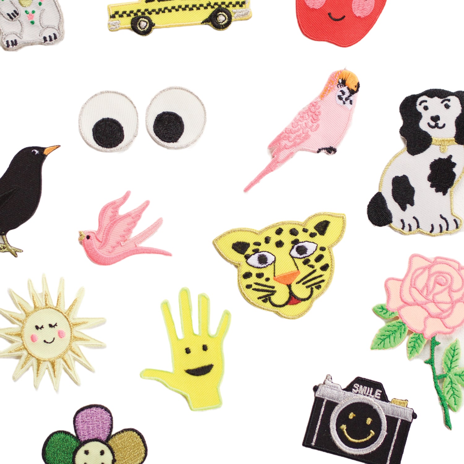 Cotton Clara Craft Supplies Assorted Iron-on Patches