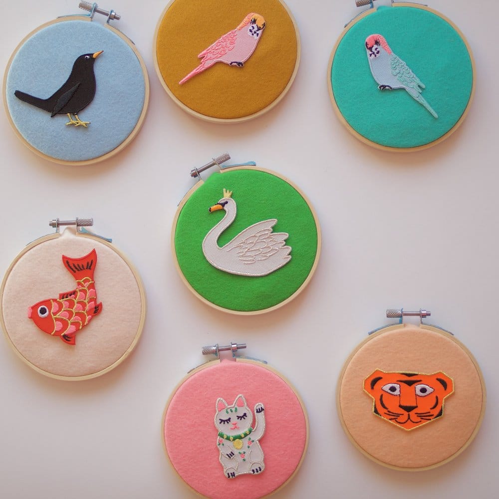 Cotton Clara Craft Supplies Assorted Iron-on Patches