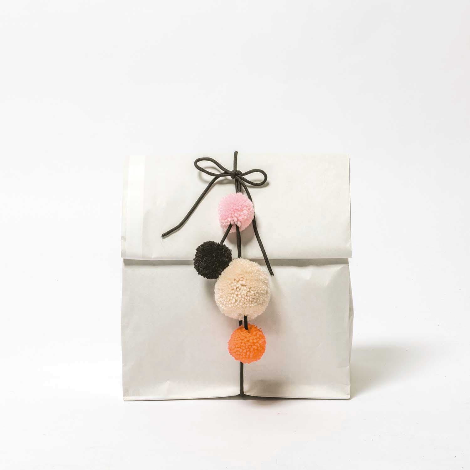 Cotton Clara Craft Supplies Box of Pom Poms - Jolly Pastel
