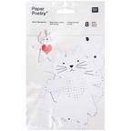 Cotton Clara Craft Supplies Embroidery Card - Dog/Horse