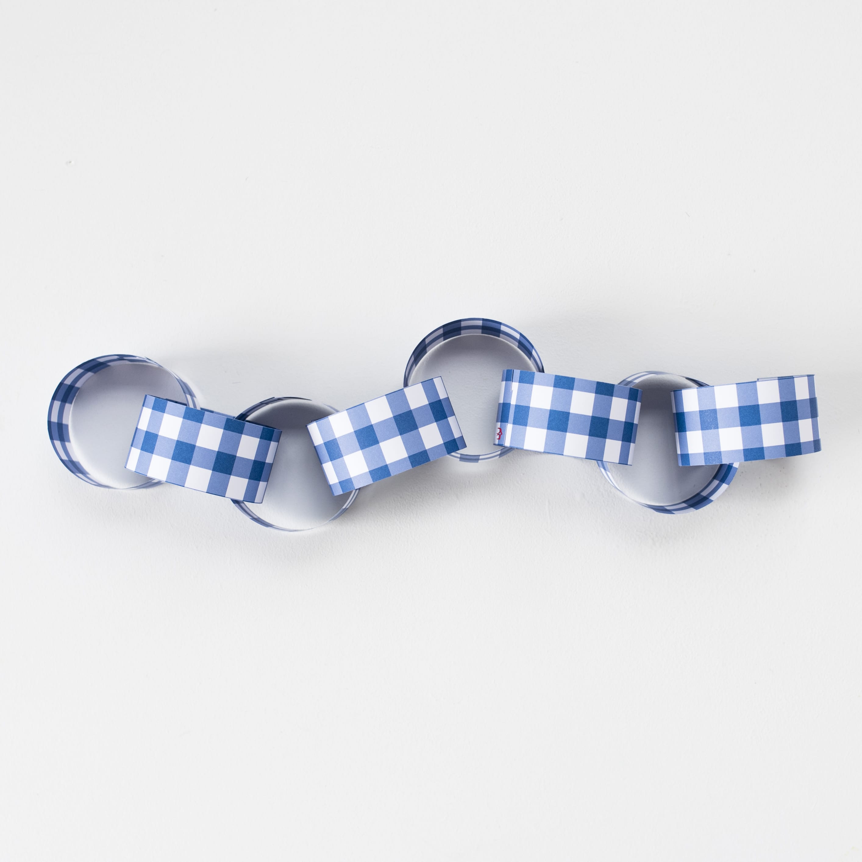 Cotton Clara Craft Supplies Gingham Paper Chain Kit