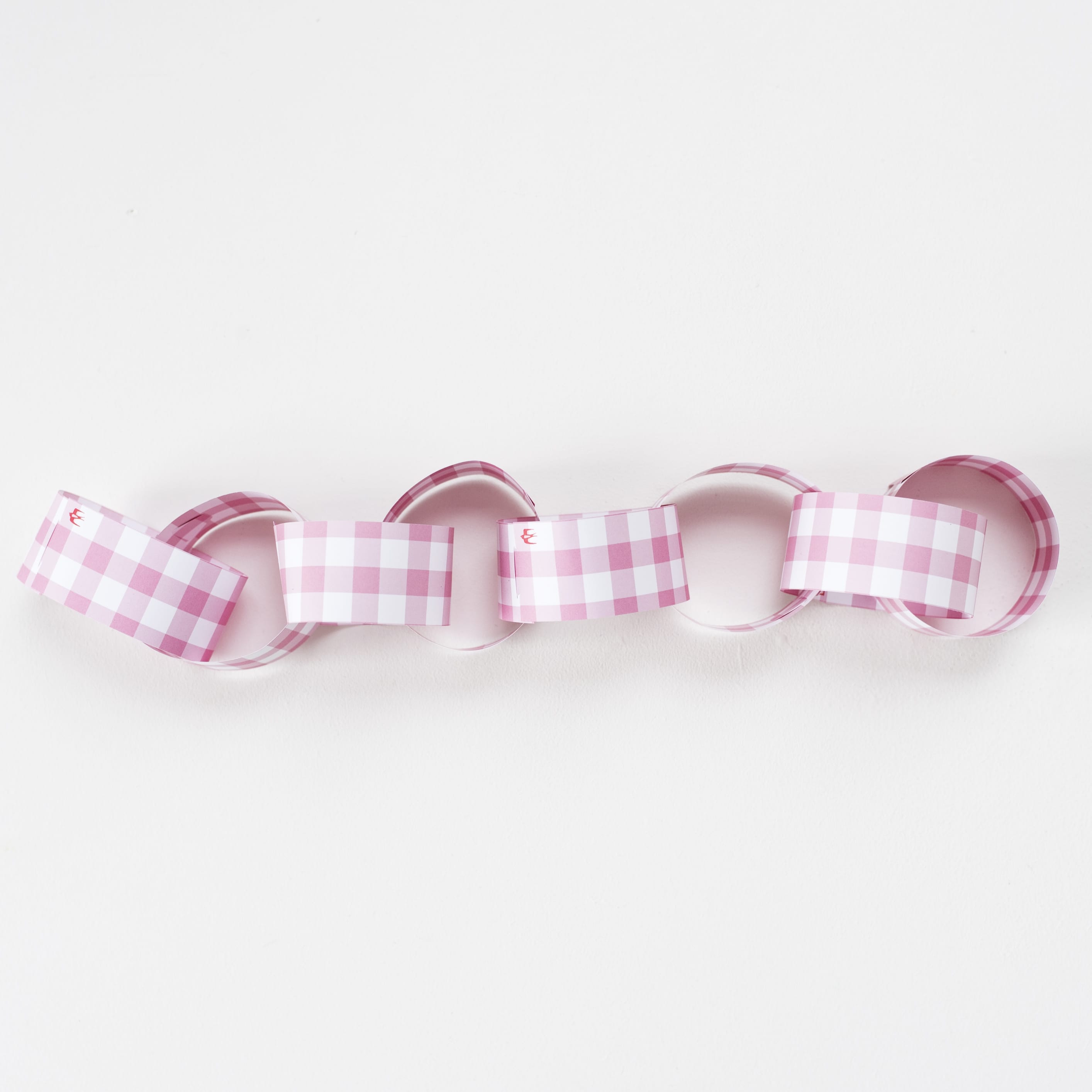 Cotton Clara Craft Supplies Gingham Paper Chain Kit