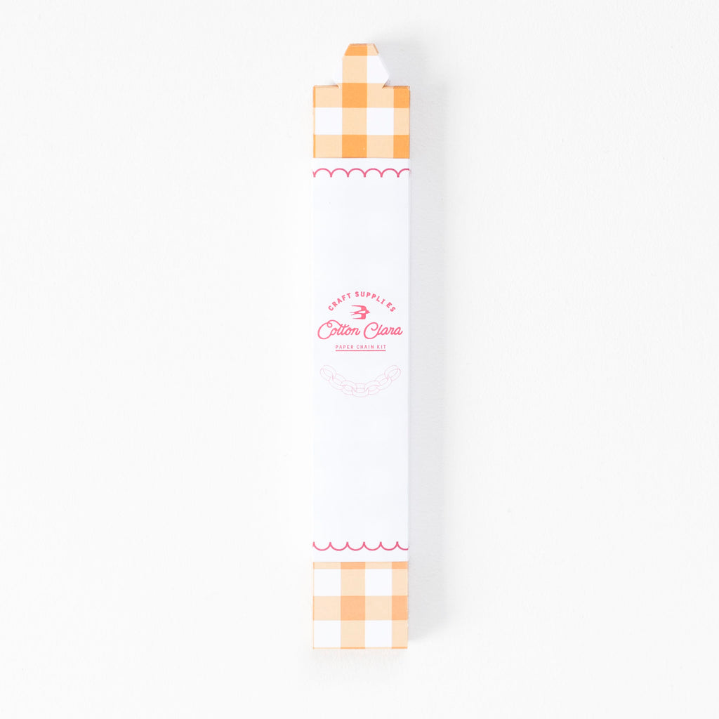 Cotton Clara Craft Supplies Gingham Paper Chain Kit
