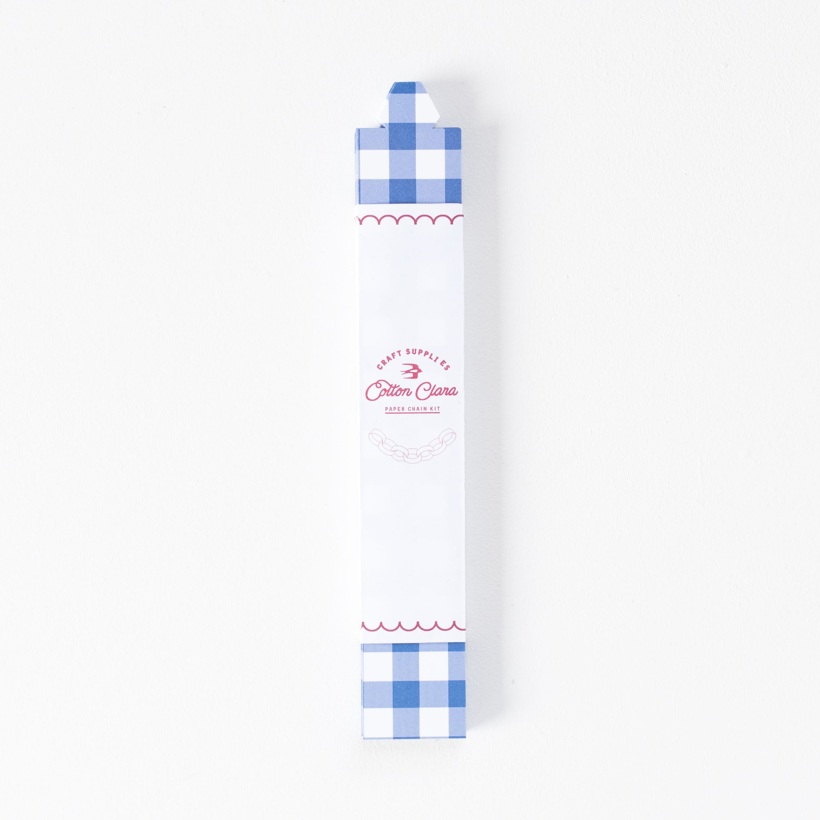 Cotton Clara Craft Supplies Gingham Paper Chain Kit
