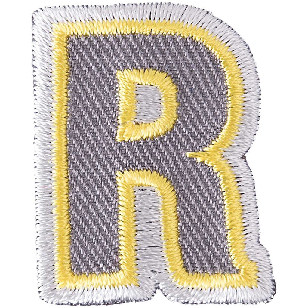Cotton Clara Craft Supplies Iron on Alphabet Patches