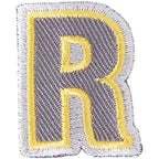 Cotton Clara Craft Supplies Iron on Alphabet Patches