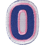 Cotton Clara Craft Supplies Iron on Alphabet Patches
