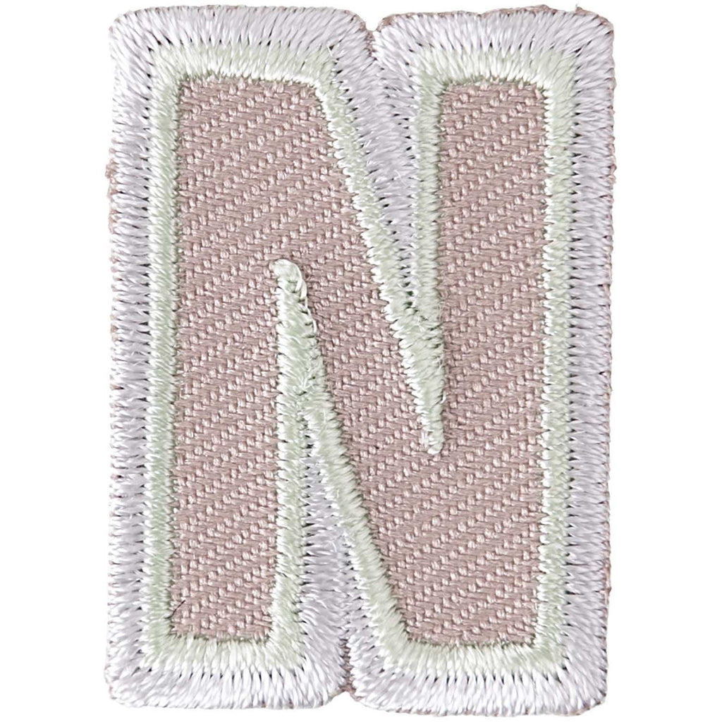 Cotton Clara Craft Supplies Iron on Alphabet Patches