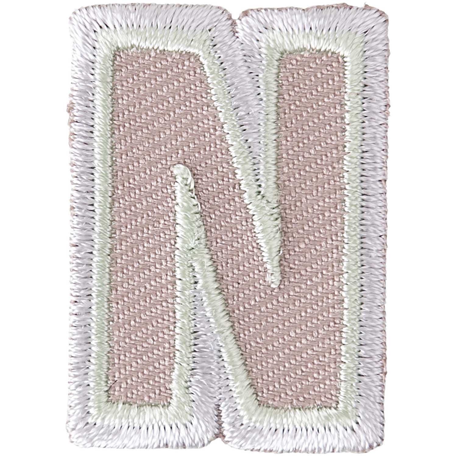 Cotton Clara Craft Supplies Iron on Alphabet Patches