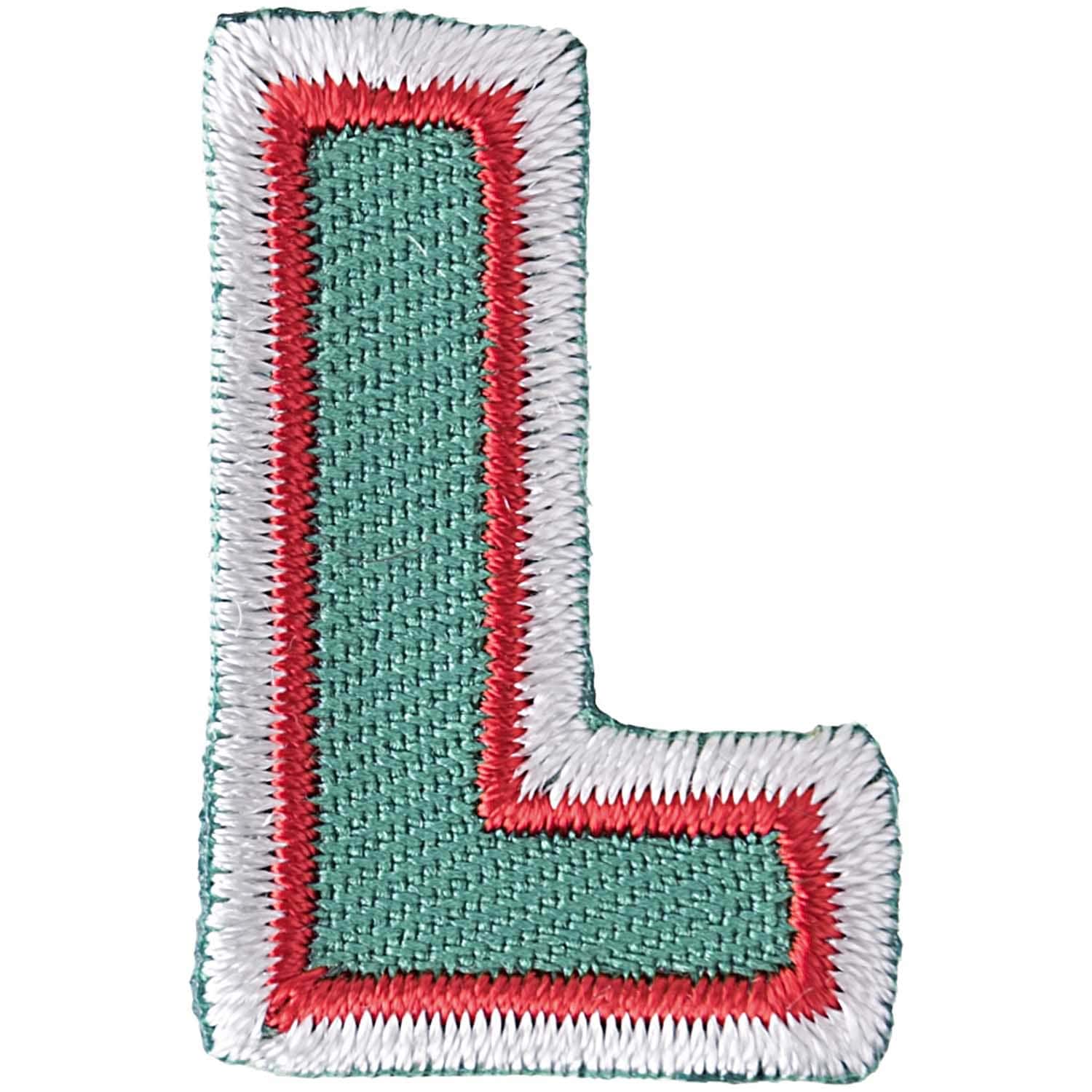 Cotton Clara Craft Supplies Iron on Alphabet Patches