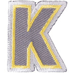 Cotton Clara Craft Supplies Iron on Alphabet Patches