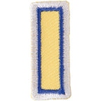 Cotton Clara Craft Supplies Iron on Alphabet Patches