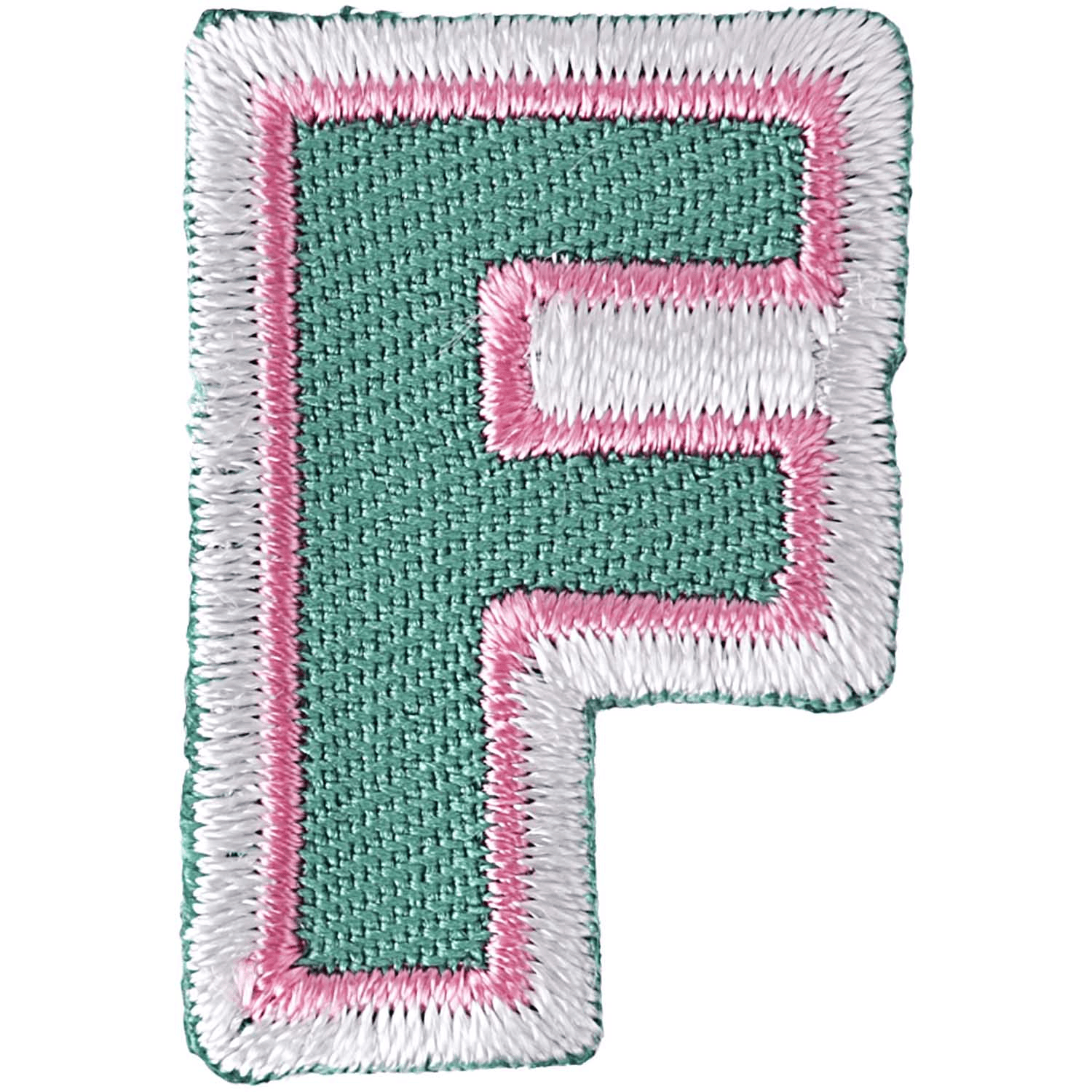 Cotton Clara Craft Supplies Iron on Alphabet Patches