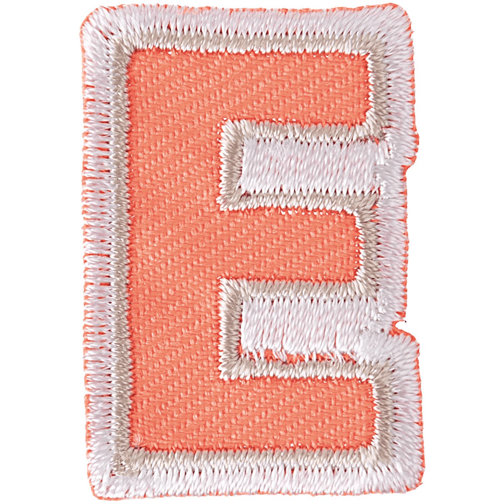 Cotton Clara Craft Supplies Iron on Alphabet Patches