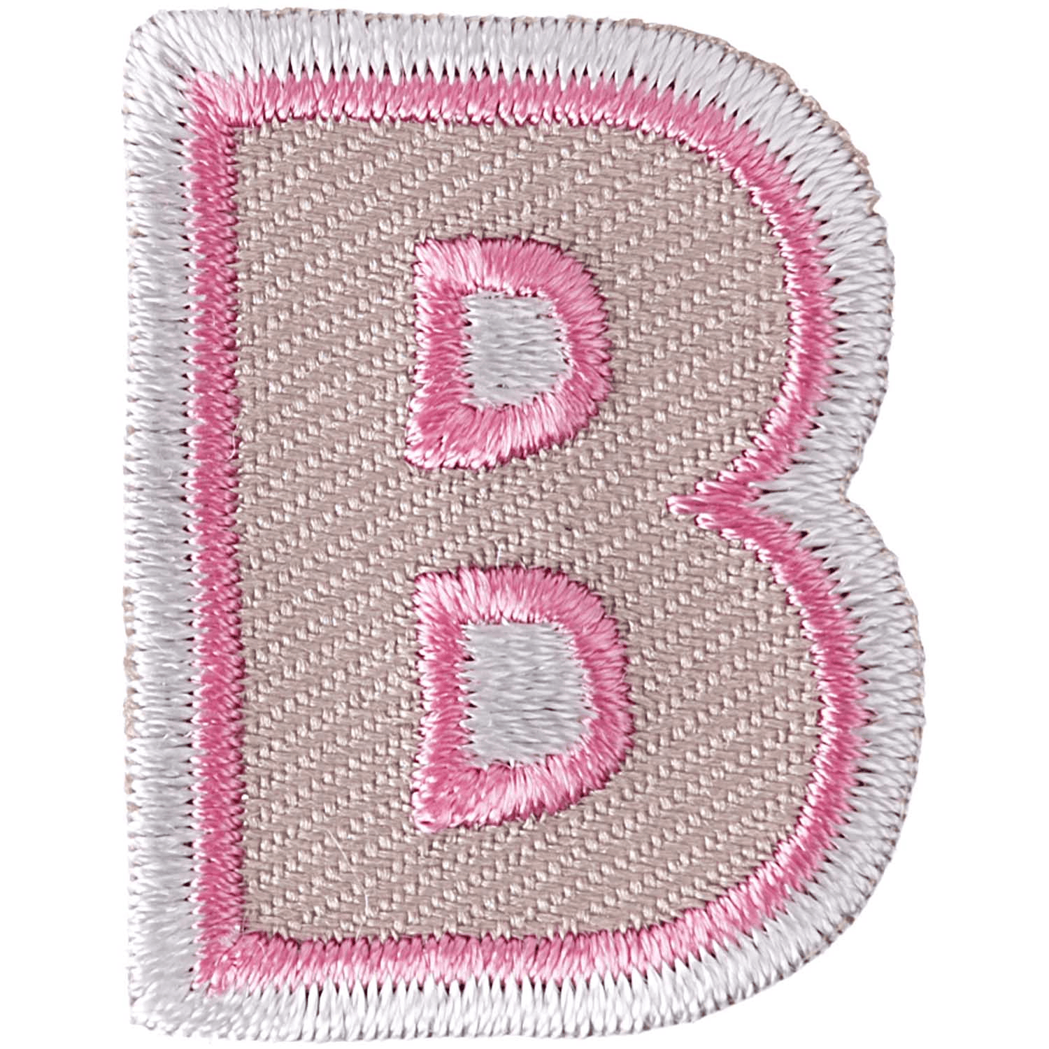 Cotton Clara Craft Supplies Iron on Alphabet Patches