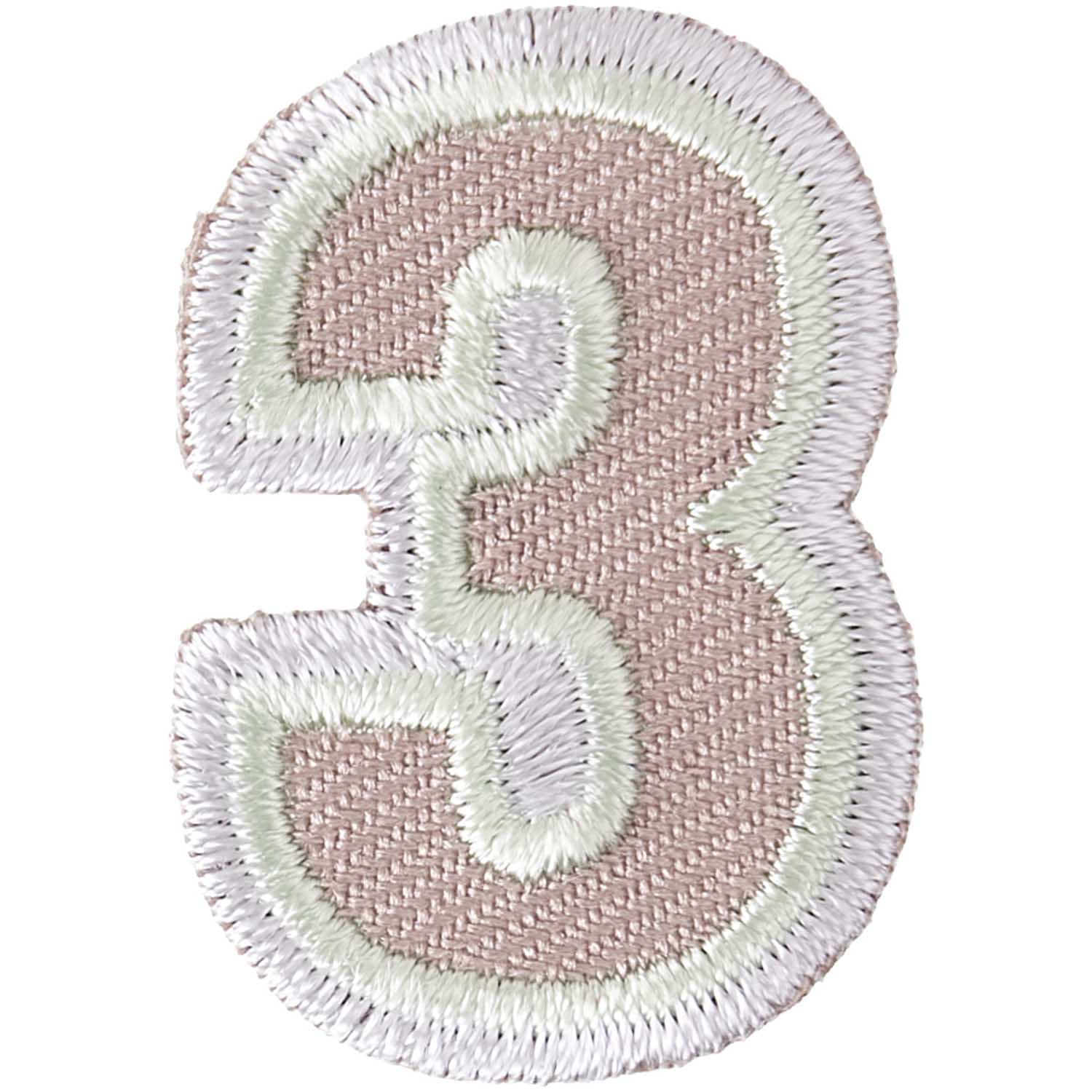 Cotton Clara Craft Supplies Iron on Number Patches