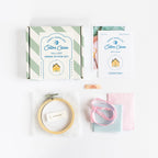 Cotton Clara Cross Stitch Kit Christmas House Cross Stitch Kit