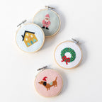 Cotton Clara Cross Stitch Kit Christmas Santa Cross Stitch Kit