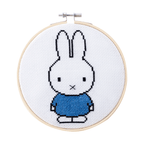 Cotton Clara Cross Stitch Kit Miffy Blue Cross Stitch Kit