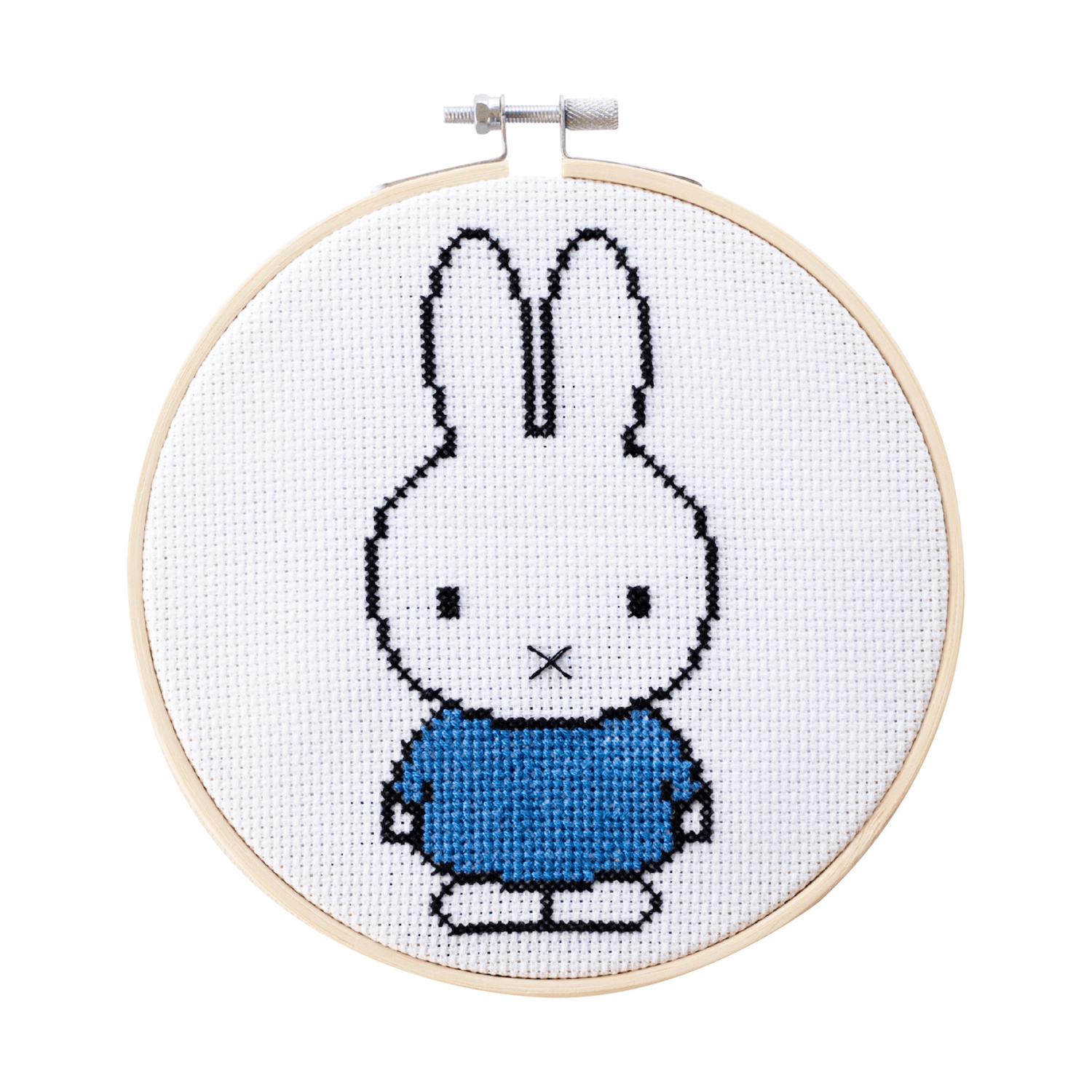 Cotton Clara Cross Stitch Kit Miffy Blue Cross Stitch Kit