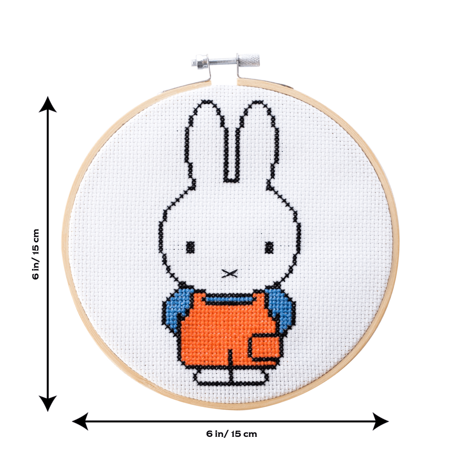 Cotton Clara Cross Stitch Kit Miffy Dungaree Cross Stitch Kit