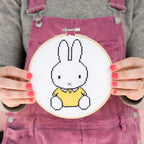 Cotton Clara Cross Stitch Kit Miffy Yellow Cross Stitch Kit