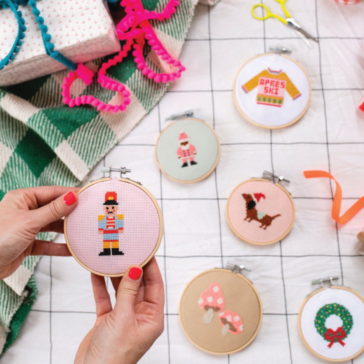 Cotton Clara Cross Stitch Kit Nutcracker Cross Stitch Kit