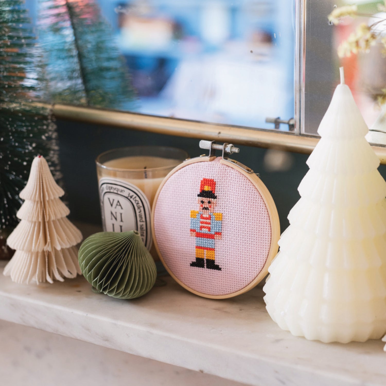 Cotton Clara Cross Stitch Kit Nutcracker Cross Stitch Kit