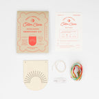 Cotton Clara Wooden Boards Rainbow Embroidery Board Kit
