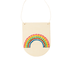 Cotton Clara Wooden Boards Rainbow Embroidery Board Kit